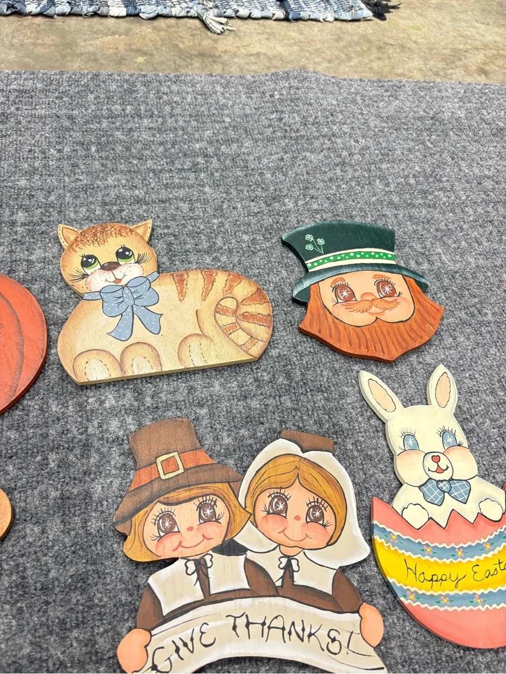 Hand painted charming set